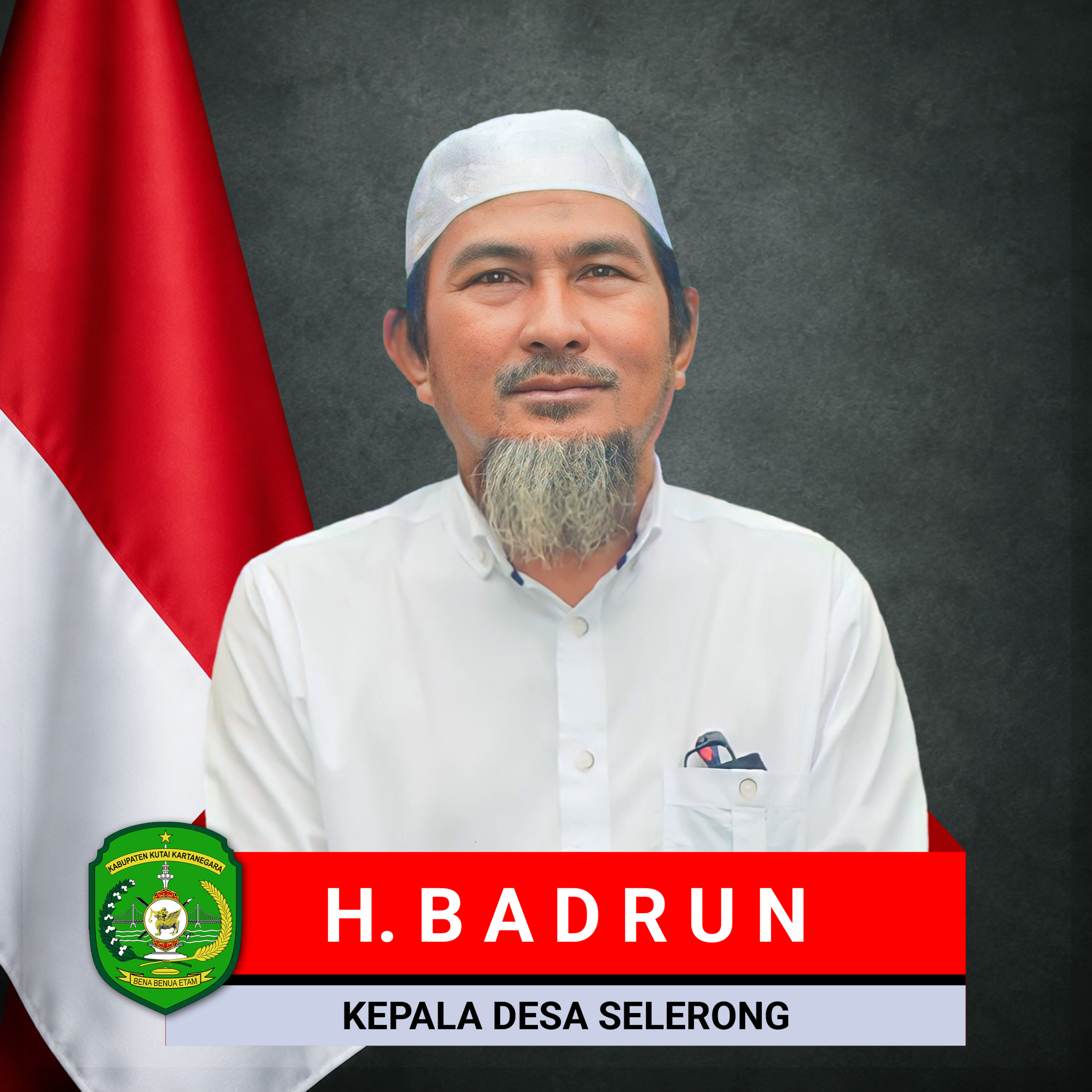 KEPALA DESA SELERONG PERIODE 2025 S.D 2027 – H. BADRUN