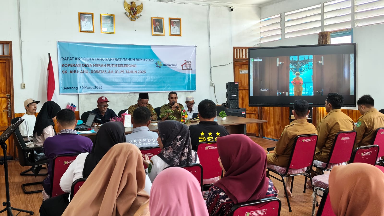 KDMP SELERONG LAKSANAKAN RAPAT ANGGOTA TAHUNAN (RAT) TAHUN BUKU 2025